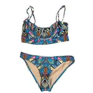 Colorful Geometric Bikini Set Mara Hoffman